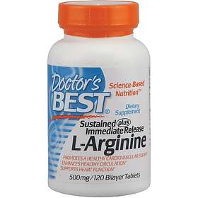 Doctor's Best L-Arginine 500mg 120 Tablets