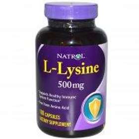 Natrol L-Lysine 500mg 100 Capsules