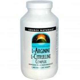 Source Naturals L-Arginine L-Citrulline Complex 1000mg 240 Tabletter