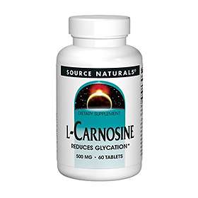 Source Naturals L-Carnosine 500mg 60 Tablets