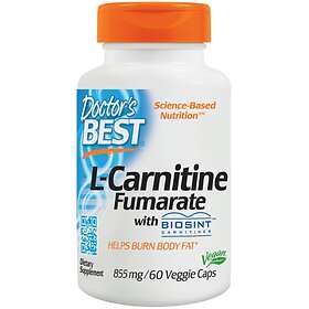 Doctor's Best L-Carnitine Fumarate 855mg 60 Kapsler