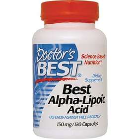 Doctor's Best Alpha Lipoic Acid 150mg 120 Kapslar