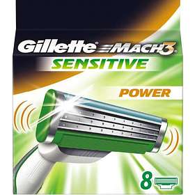 Gillette Mach3 Sensitive Power 8-pack