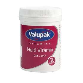 Valupak Multi Vitamins 50 Tablets