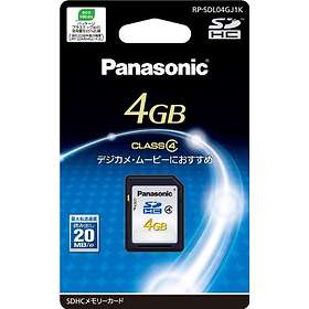 Panasonic SDHC Class 4 4GB