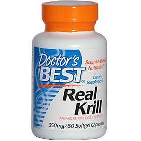 Doctor's Best Real Krill 350mg 60 Kapselit