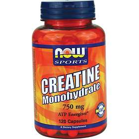 Now Foods Sports Creatine Monohydrate 120 Kapsler
