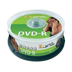 XLYNE DVD-R Rohlinge 4,7 GB, 16x Speed, 10er Spindel, optical media 