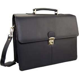 Monolith Luxury Leather Briefcase 15,4"