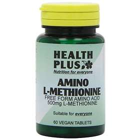 Health Plus Amino L-Methionine 500mg 60 Tablets
