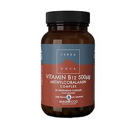 Terranova Magnifood Vitamin B12 Complex 500mcg 50 Kapslar