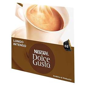 Nescafé Dolce Gusto Lungo Intenso 16st (kapslar) - Hitta bästa pris på  Prisjakt