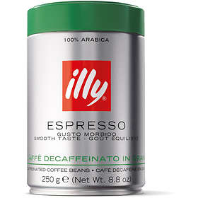 Illy Koffeinfri Mellanrost 0,25kg (tin, hela bönor)