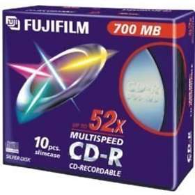 Fujifilm CD-R 700MB 52x 10-pack Slimcase