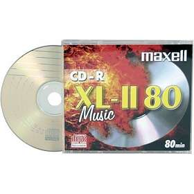 Maxell CD-R 700MB 10-pack Jewelcase XL-II 80 Audio