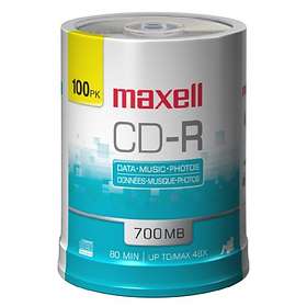 Maxell CD-R 700MB 48x 100-pack Spindel