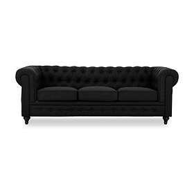 Furniturebox Chesterfield Läder (3-sits)