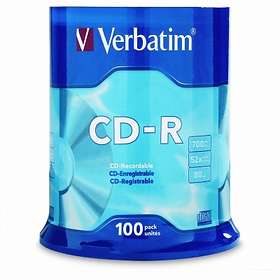 Verbatim CD-R 700MB 52x 100-pack Spindel
