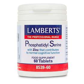 Lamberts Phosphatidyl Serine 100mg with Zinc 60 Tabletter