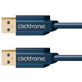 ClickTronic Casual USB A - USB A 3.0 1.8m