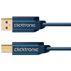 ClickTronic Casual USB A - USB A 2.0 1m