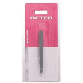 Beter Coloured Soft Touch Slanted Tip Tweezer