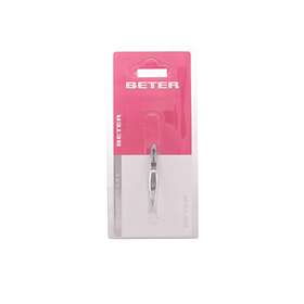 Beter Chrome Plated Straight Tip Tweezer