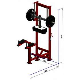 Product Details For Exigo Donkey Calf Raise Weight Machines - PriceSpy UK