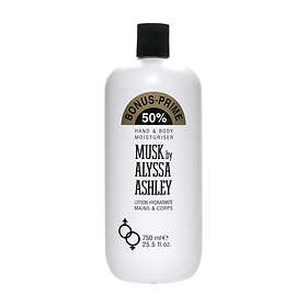 Alyssa Ashley White Musk Hand & Body Moisturiser 750ml