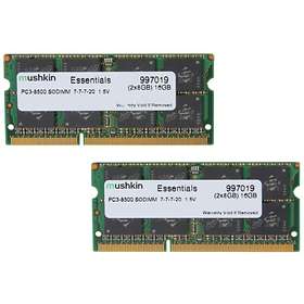 Mushkin Essentials SO-DIMM DDR3 1066MHz 2x8GB (997019)