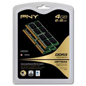 PNY Optima SO-DIMM DDR3 1066MHz 2x2GB (MN4096KD3-1066)