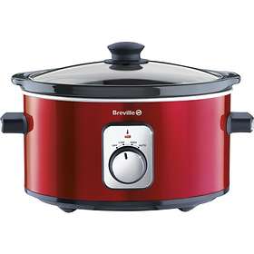 breville slow cooker red