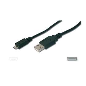Assmann CU Double Shielded USB A - USB Micro-B 2.0 3m