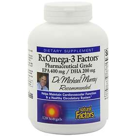 Natural Factors RxOmega-3 Factors 120 Capsules
