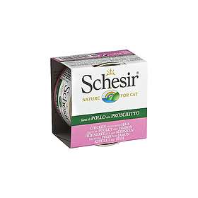 Schesir Cat Cans Jelly Tuna & Chicken 6x0,085kg