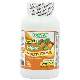 DEVA Vegan Vegan Multivitamin & Mineral Iron Free 90 Tablets