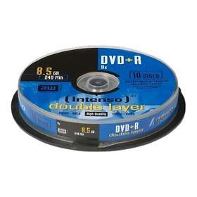 Intenso DVD+R DL 8,5GB 8x 10-pakning Spindel