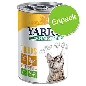Yarrah Cat Adult Cans Chunks 0,405kg