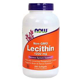 Now Foods Lecithin 1200mg 200 Kapselit