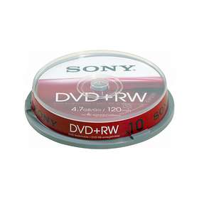 DVD+RW Verbatim 4,7GB - Spindle De 25 Pièces - Vitesse 4x - Argent