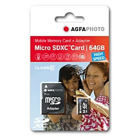 AgfaPhoto microSDXC Class 10 64GB