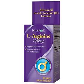 Natrol L-Arginine 3000mg 90 Tabletter