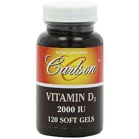 Carlson Labs Vitamin D3 2000IU 120 Kapslar