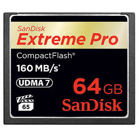 SanDisk Extreme Pro Compact Flash 160Mo/s 64Go