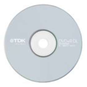 TDK DVD+R DL 8.5GB 2.4x 1-pack Jewel Case