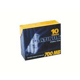BestMedia Platinum CD-R 700MB 52x 10-pakning Slimcase