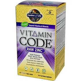 Garden of Life Vitamin Code RAW Zinc 60 Capsules