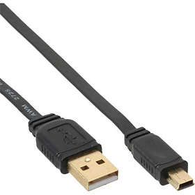 InLine Flat USB A - USB Mini-B 2.0 1.5m