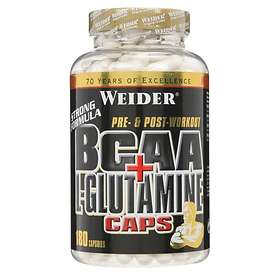 Weider BCAA + L-Glutamine 180 Capsules