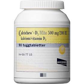 Nycomed Calcichew-D3 200IU Mite 500mg 90 Tabletter